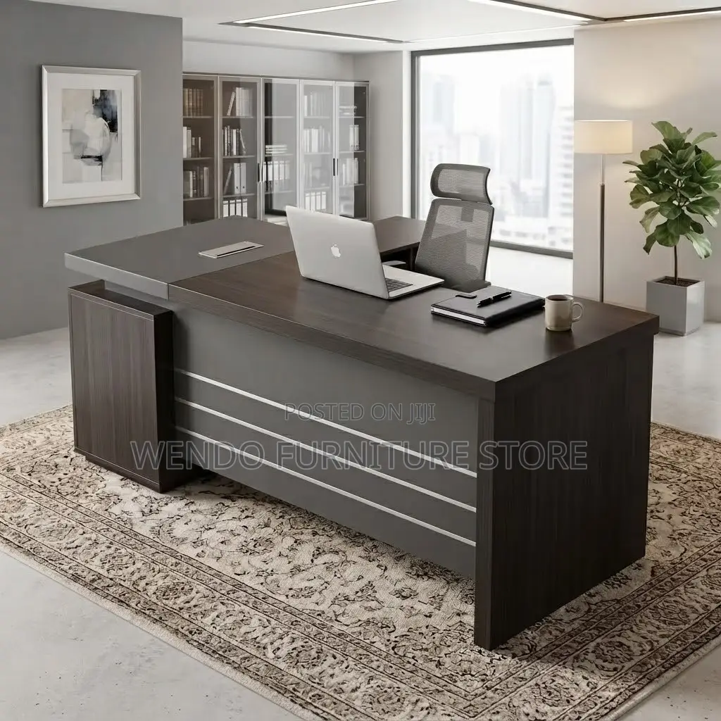Office Desk; 1600mm Executive Seniors Office L Shaped Desk