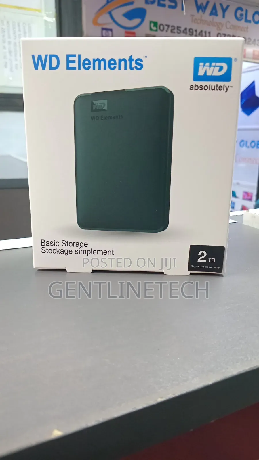 WD Elements External Hard Drive