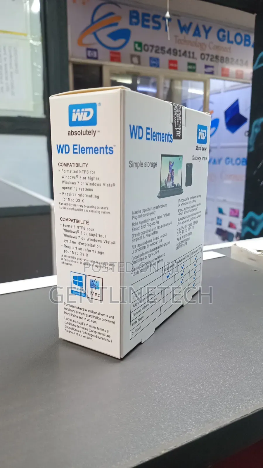 WD Elements External Hard Drive