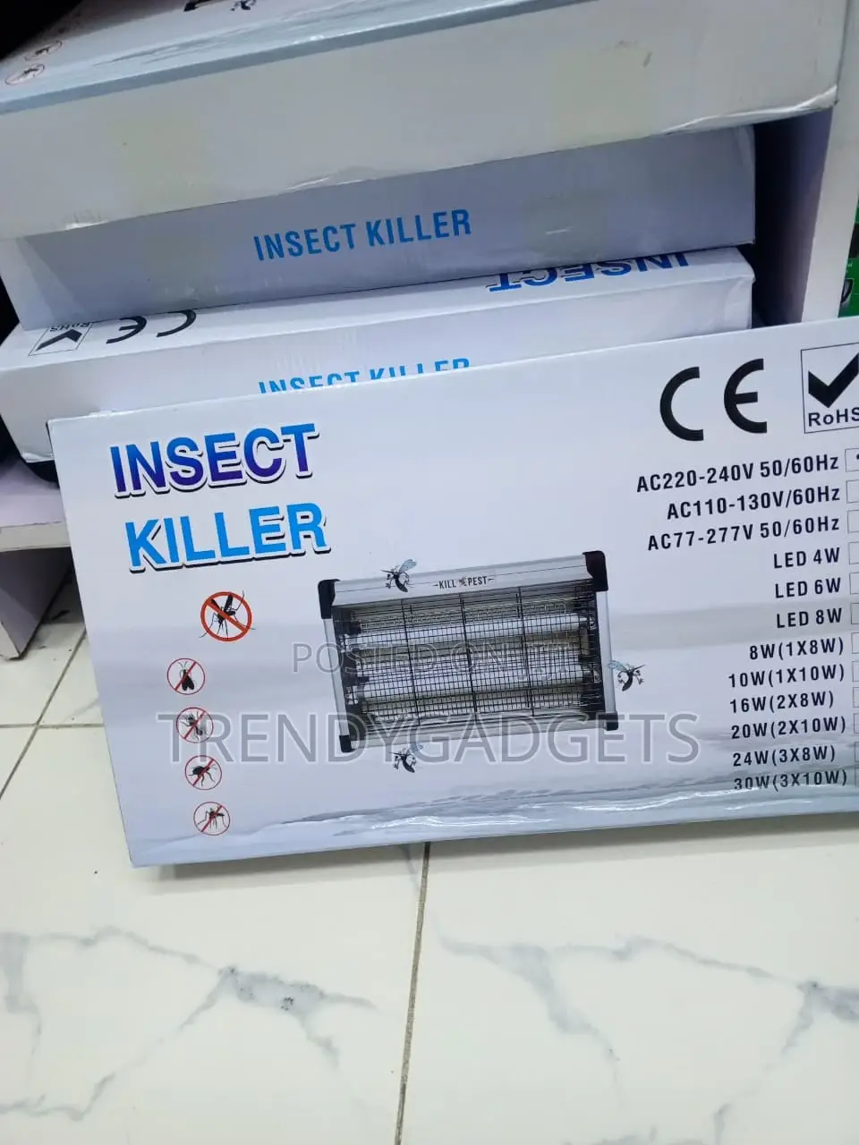 20W Electric Mosquito Killer Lamp - UV Insect Bug Zapper