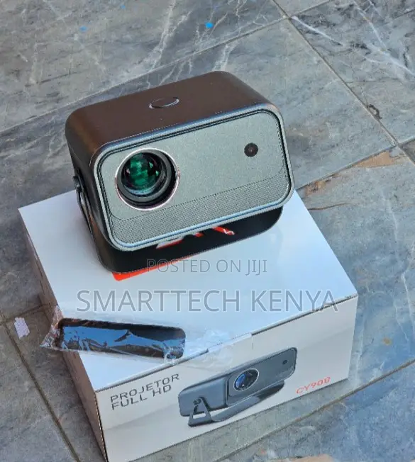 CY900 LED Projector – Wireless Screen Mirroring for Android iPhone