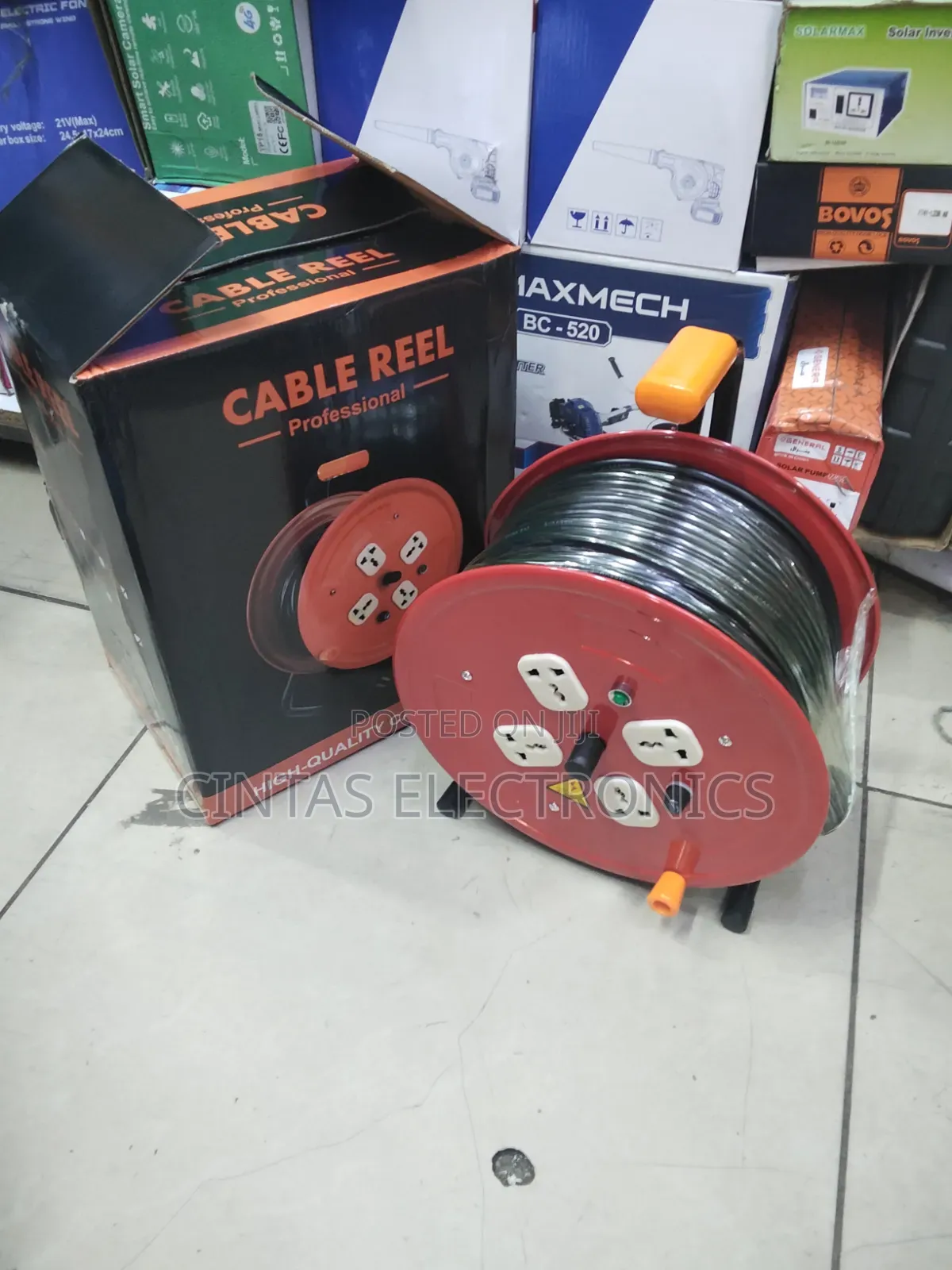 2.5mm Professional Cable Reel 50M