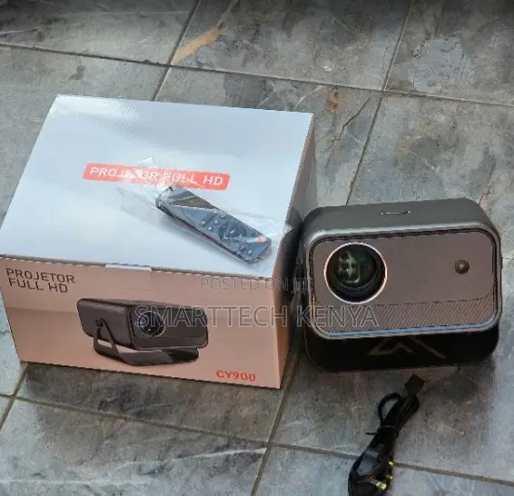 Cy900 Smart Android Resolution Projectors for Home and School Use