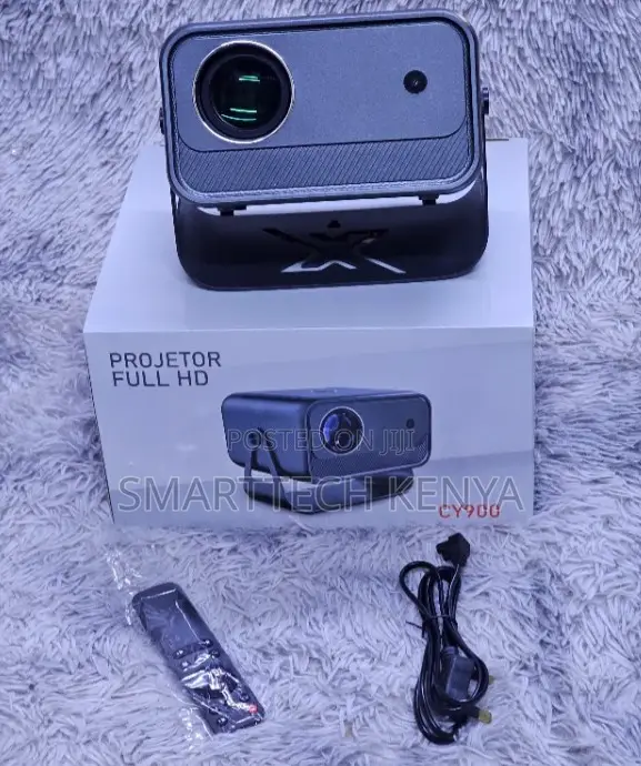 Cy900 Android Projector With Manual Focus and Keystone Correction