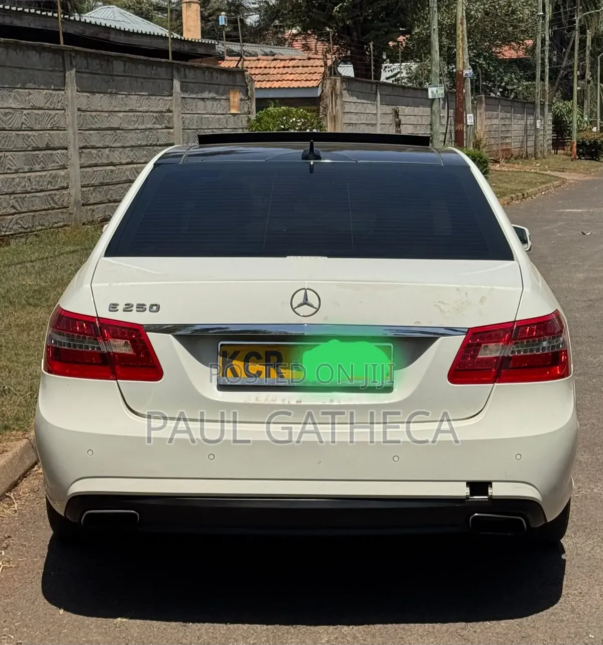 Mercedes-Benz E250 2012 White