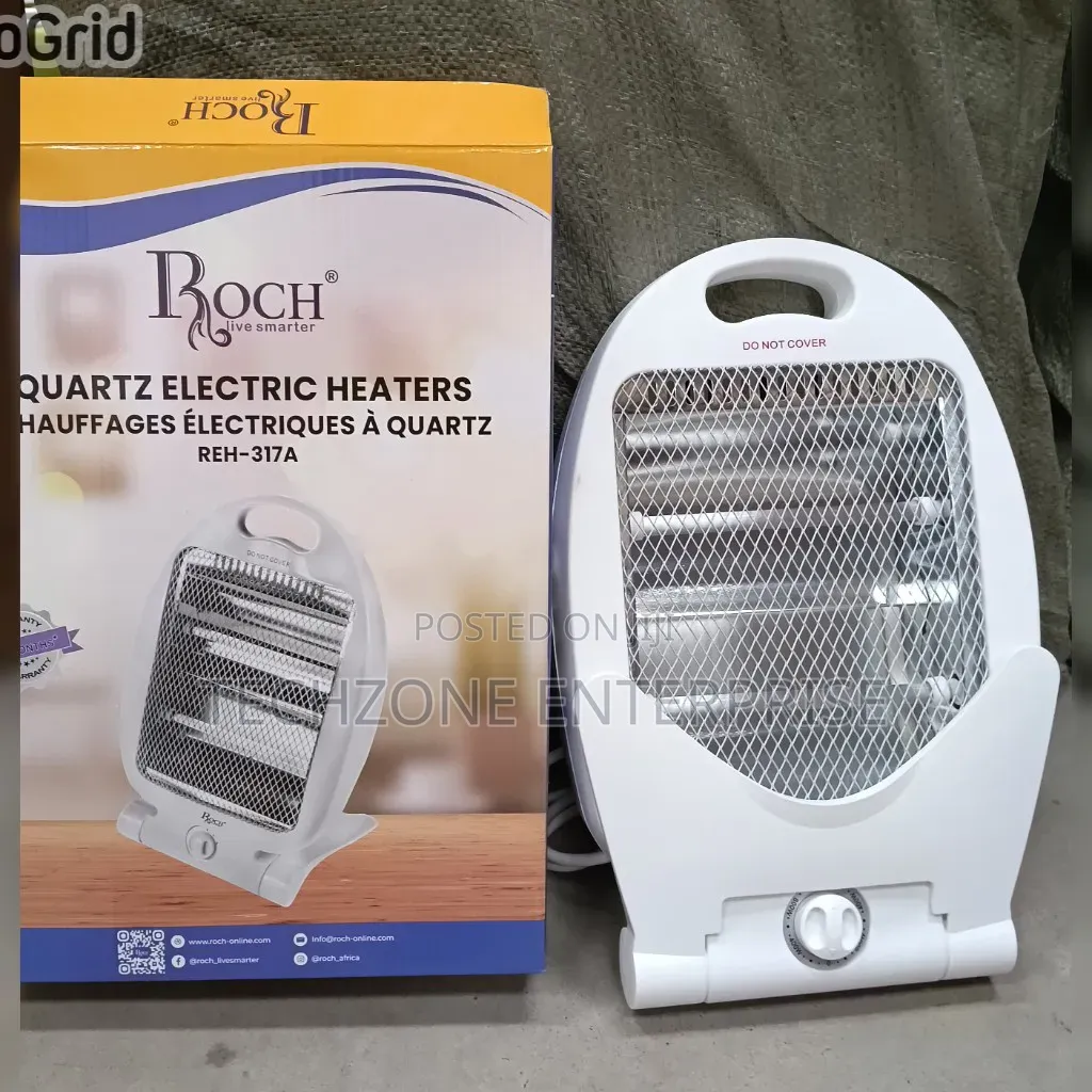 Roch Quartz Bar Room Heater With Knob Settings,,