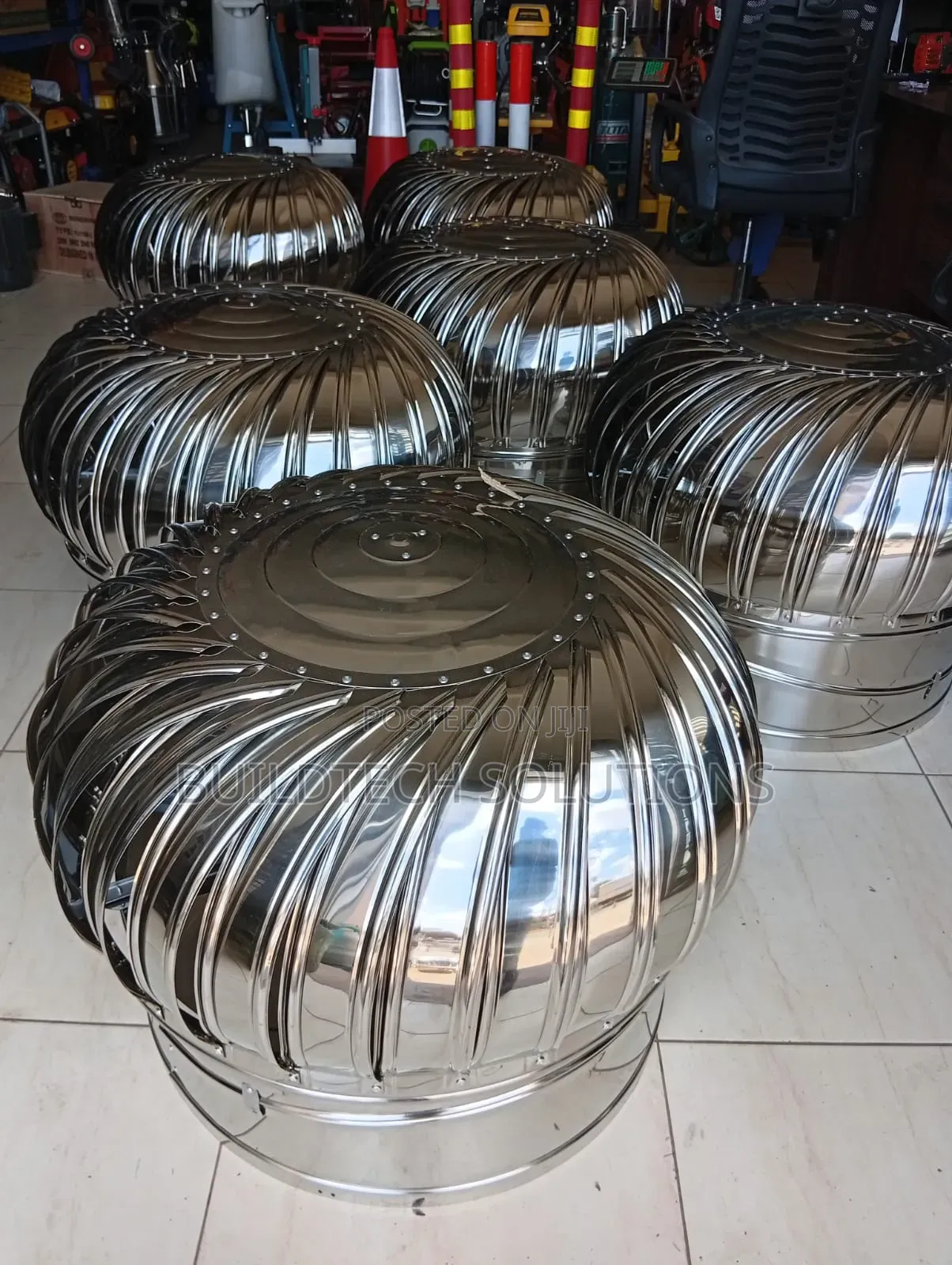 Industrial 600 Mm Roof Ventilator / Wind-Driven Cyclones