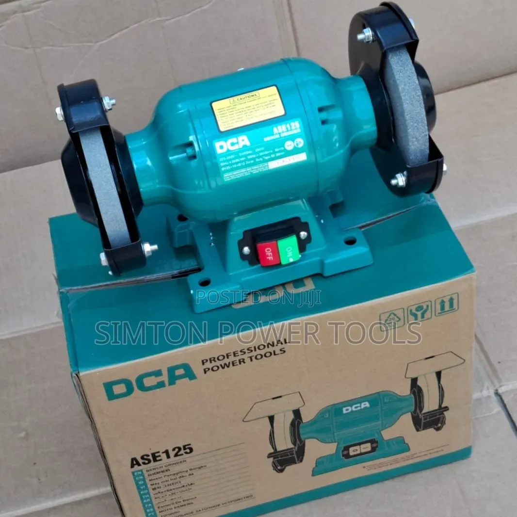DCA ASE125 Professional Bench Grinder,