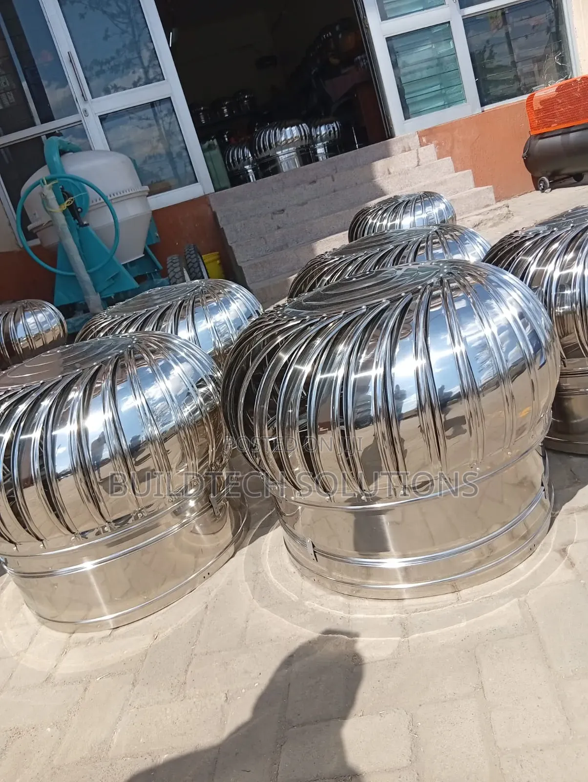 S/S Rotating Roof Ventilator/Cyclone 600mm