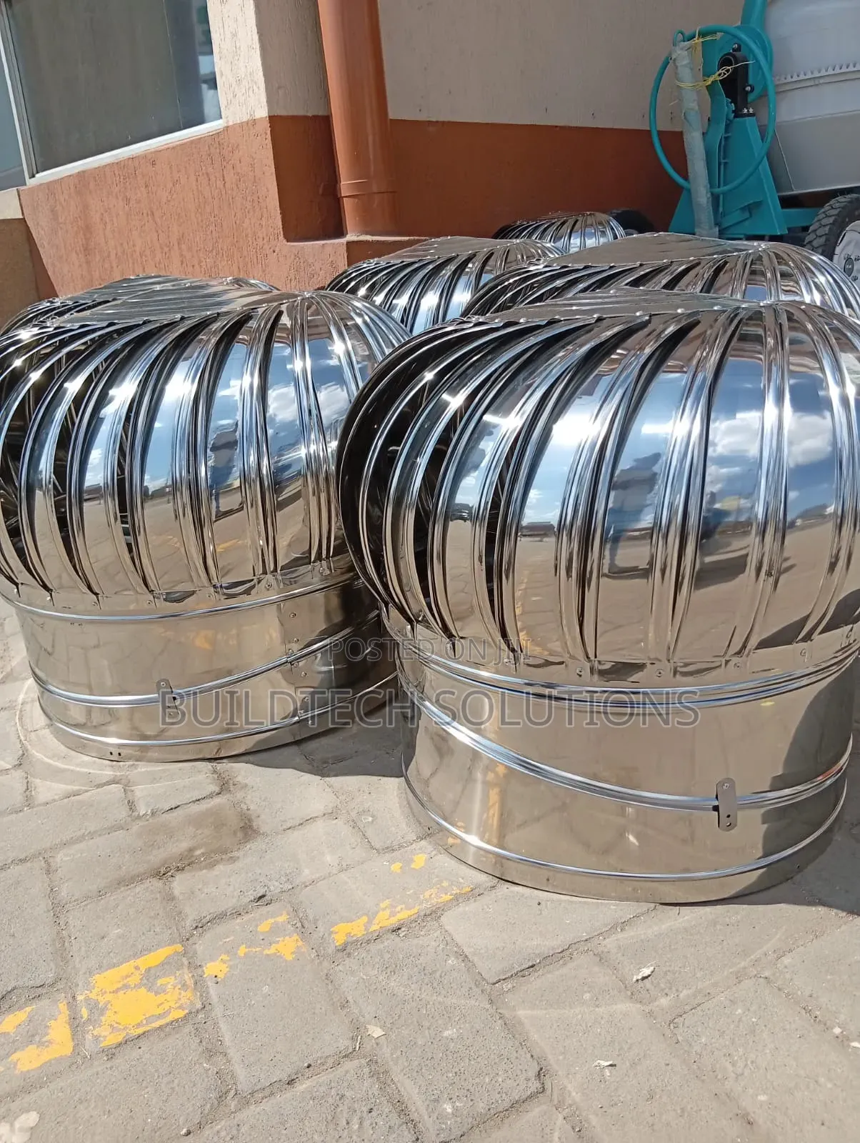 S/S Rotating Roof Ventilator/Cyclone 600mm