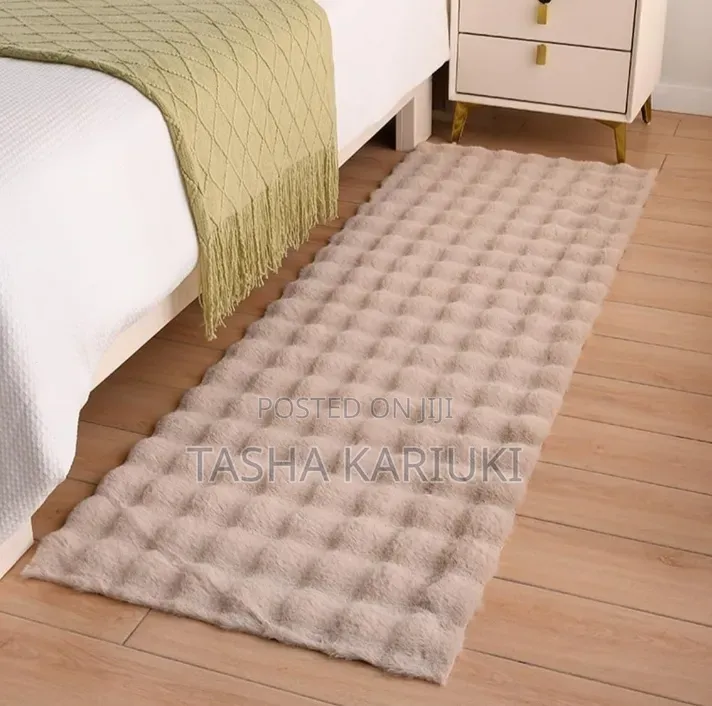 Multicoloured Bedside Mat BRWN