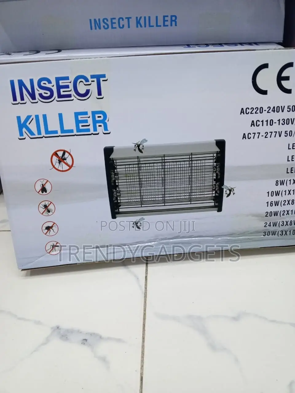 20W Indoor Mosquito Killer - Electric UV Bug Zapper Lamp