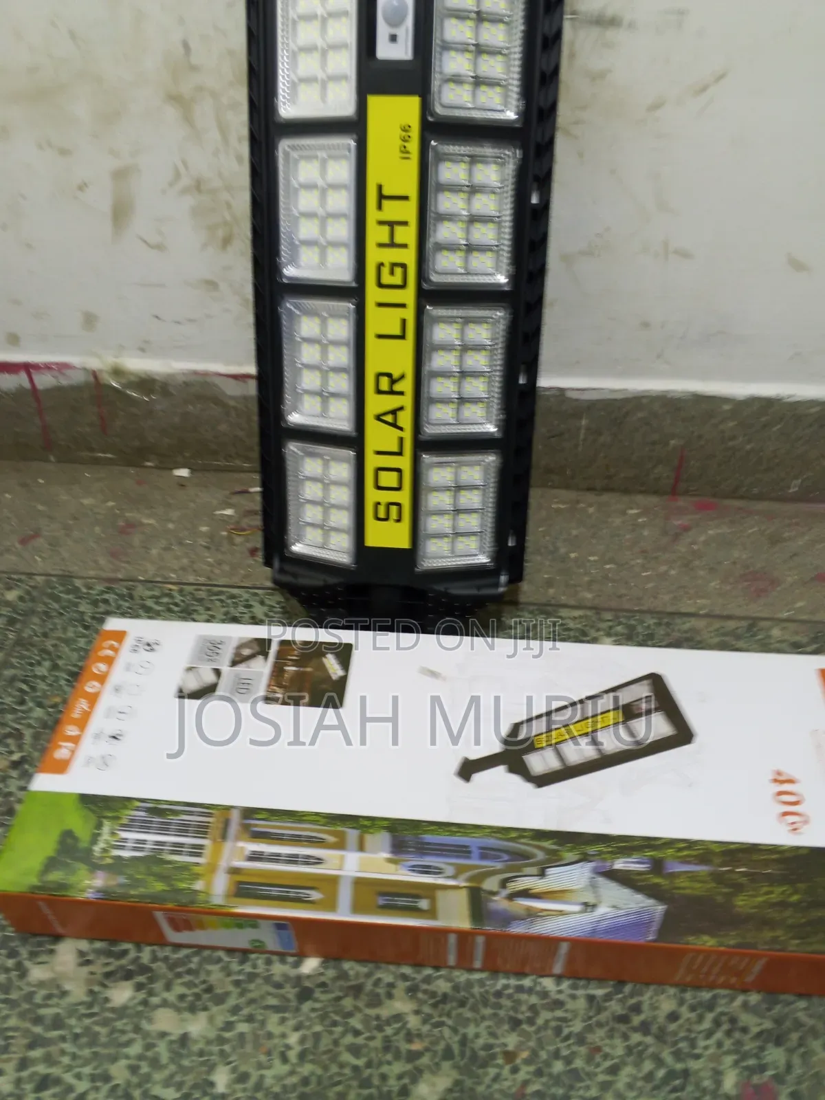 JSOT 400W Solar Street Light With Solar Panel & Remote