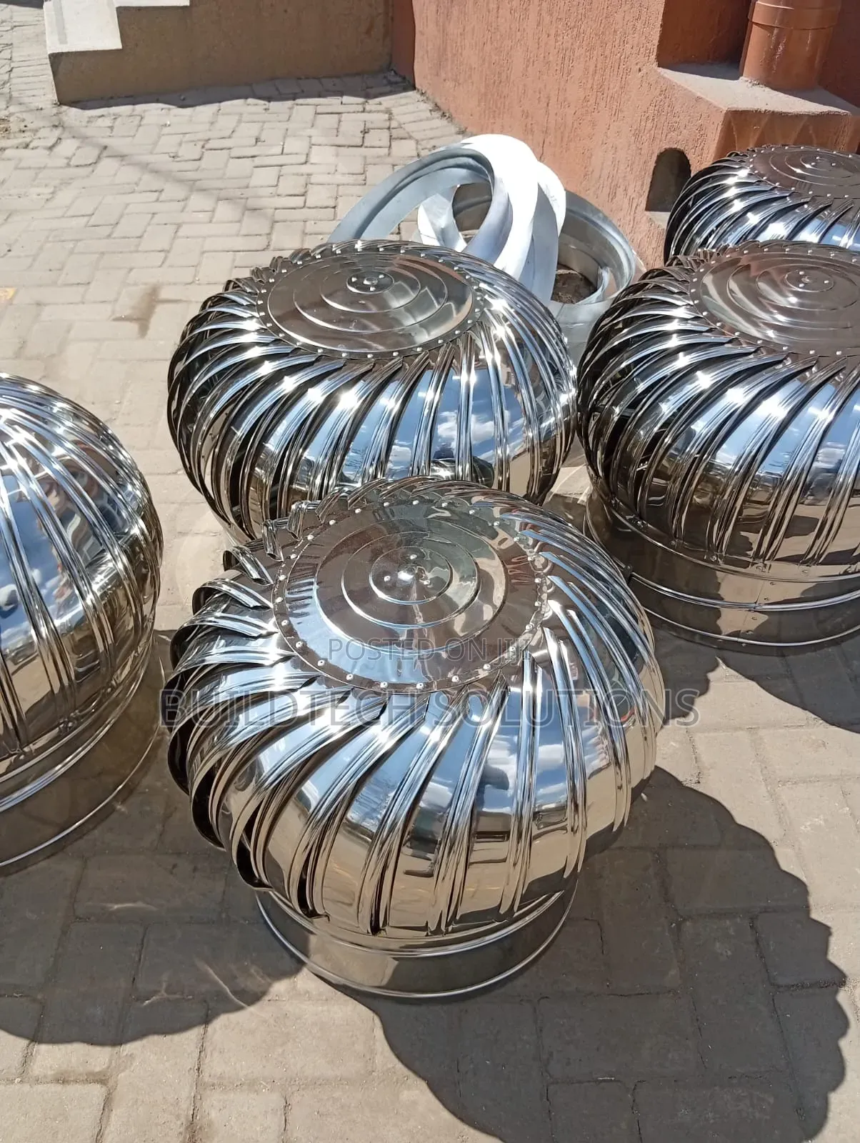 Stainless Steel Wind-Driven Roof Ventilators