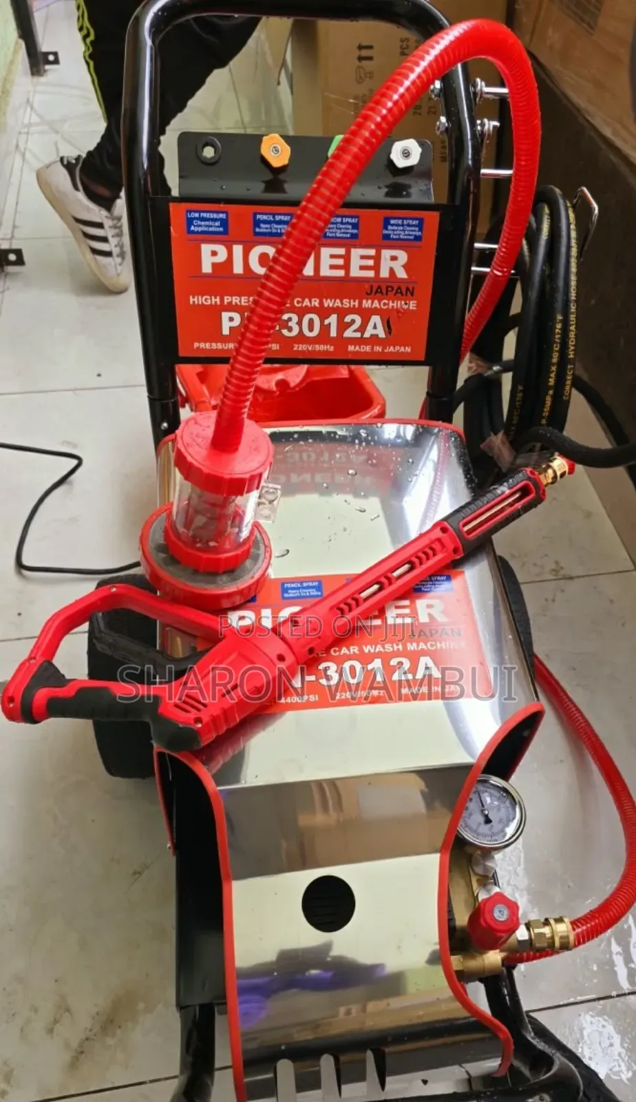 Pioneer 4400Psi High Pressure Car Wash/4400psi Pioneer Car Wash