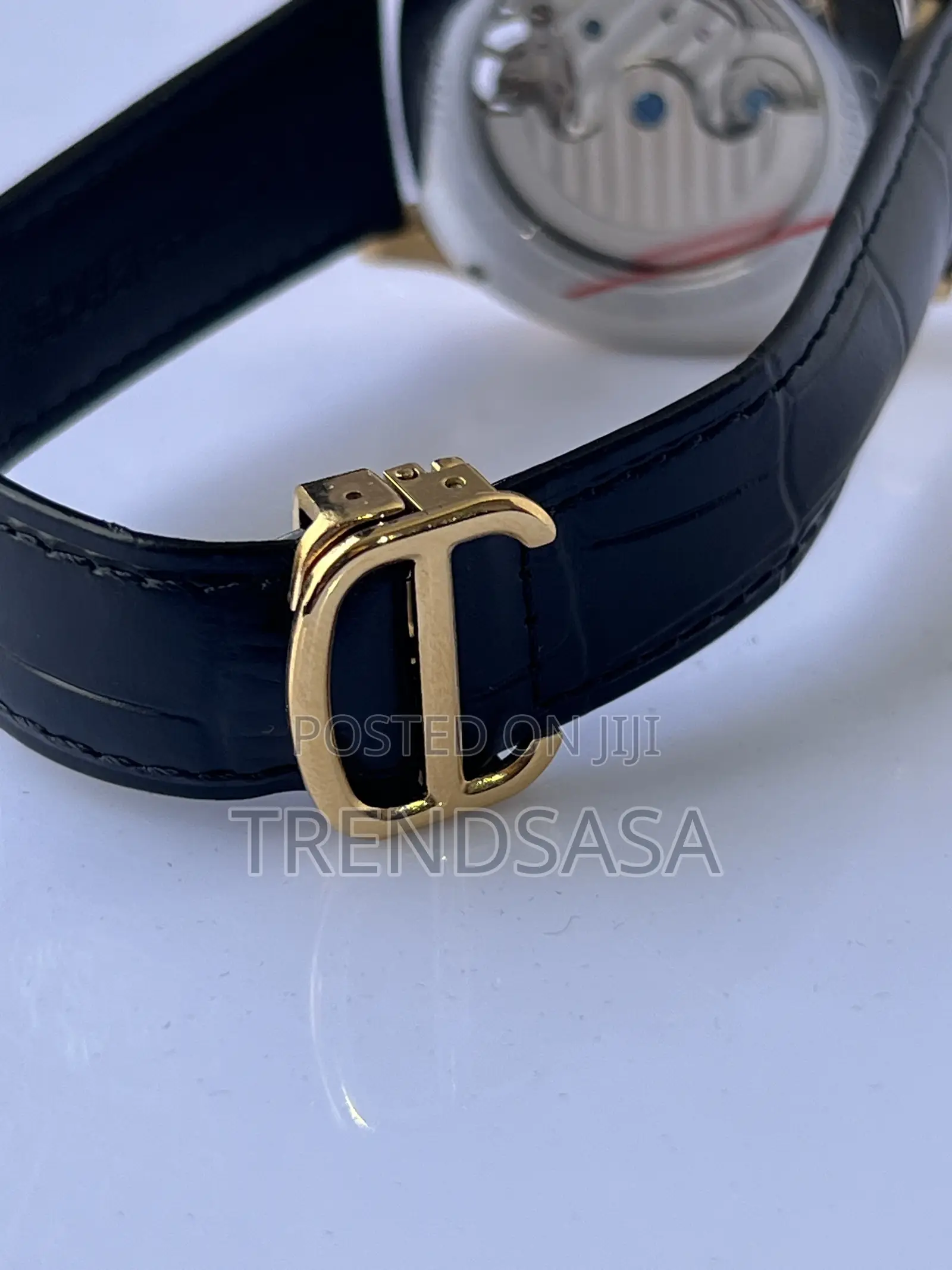 Cartier Drive De Cartier  Flying Tourbillon Yellow Gold Black Leather