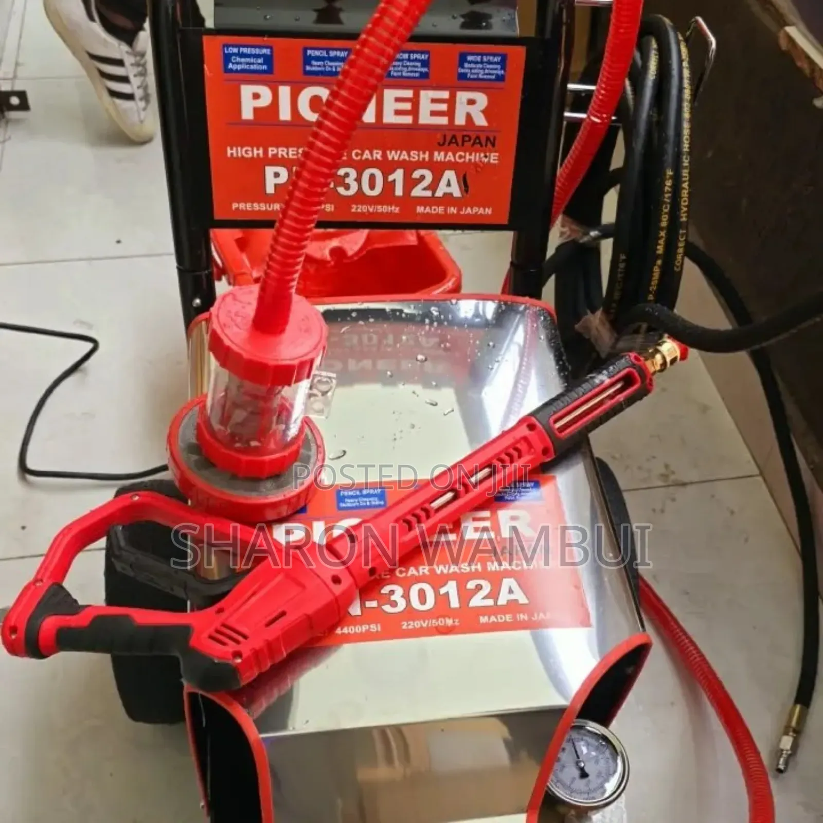 Pioneer 4400Psi High Pressure Car Wash/4400psi Pioneer Car Wash
