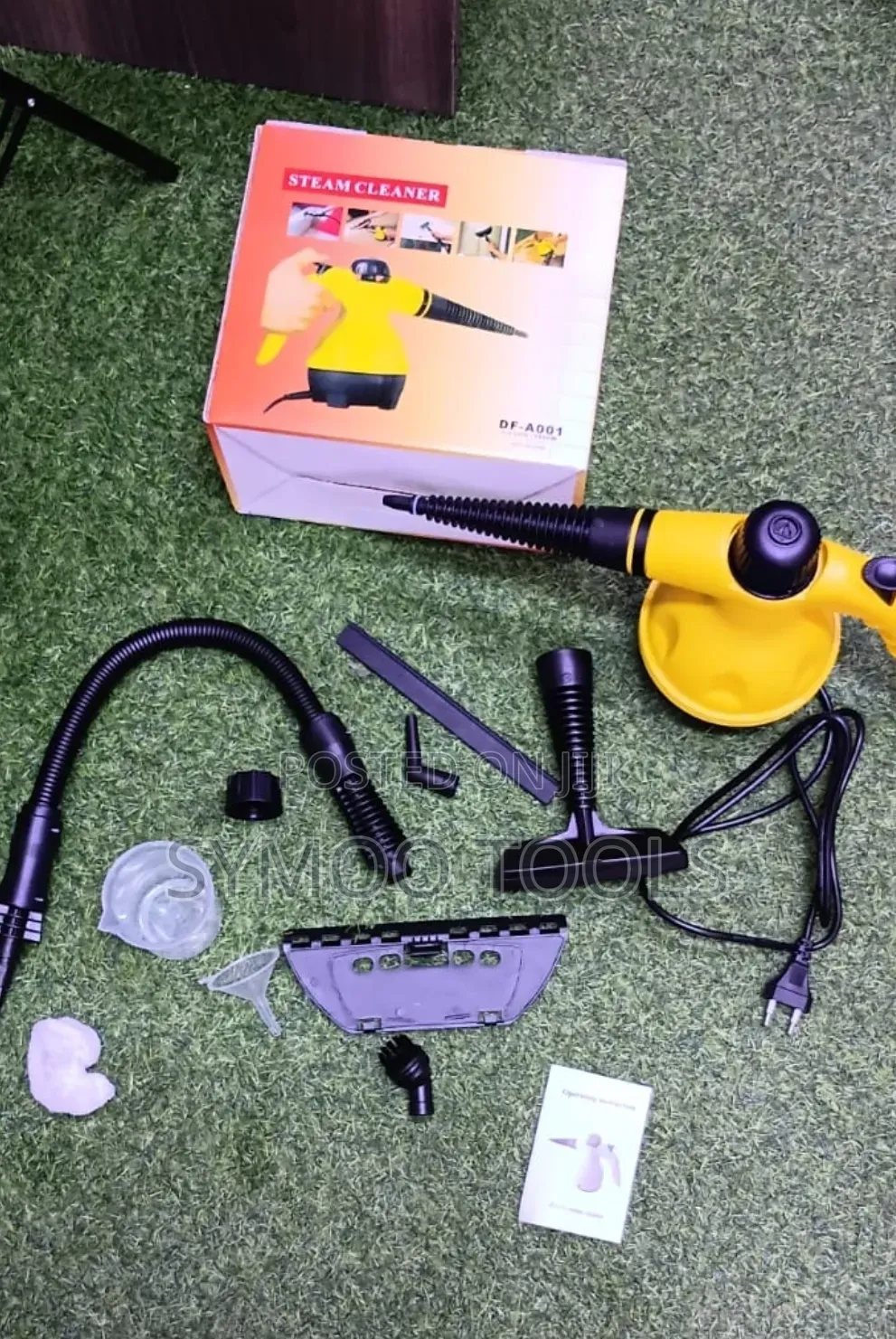 Multipurpose Handheld Pressurized Steam Cleaner Kit