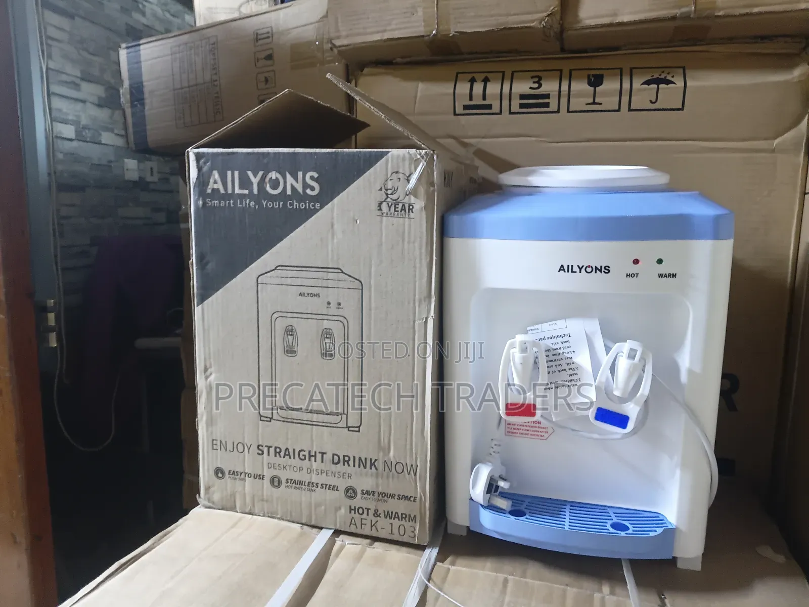 Ailyons Table Top Water Dispenser – Hot & Normal
