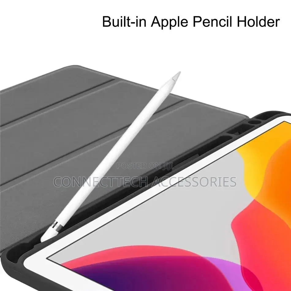 Mutural Case For New iPad 10.2 2019 7th Generation With Pencil Holder