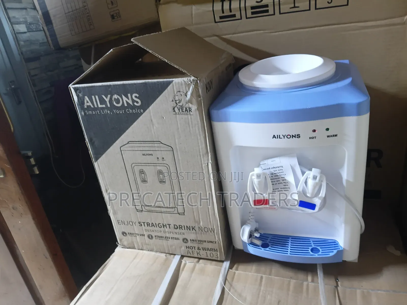 Ailyons Compact Water Dispenser – Hot & Normal Water