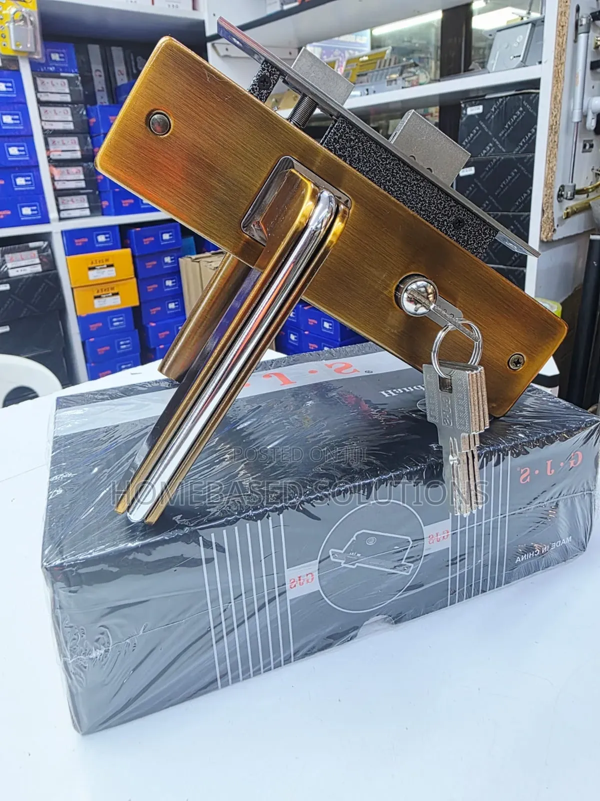 Gold GJS Door Lock