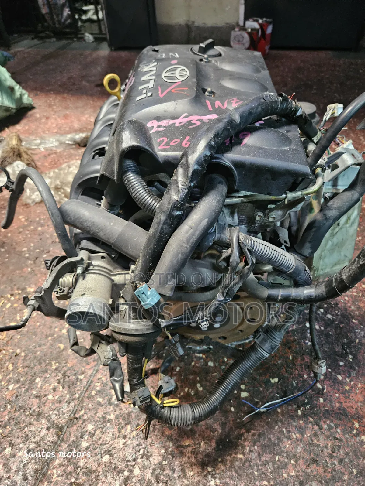 1NZ Probox, NZE, Complete Engine(cable)