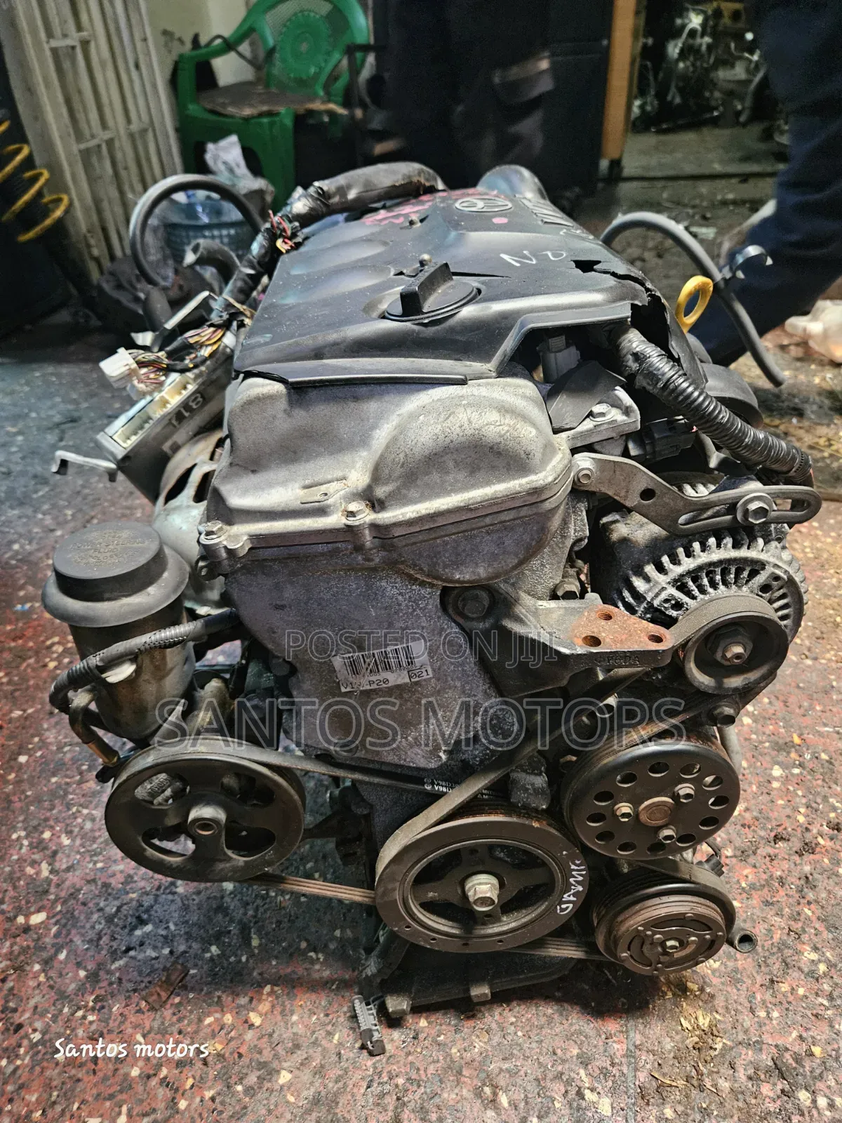 1NZ Probox, NZE, Complete Engine(cable)