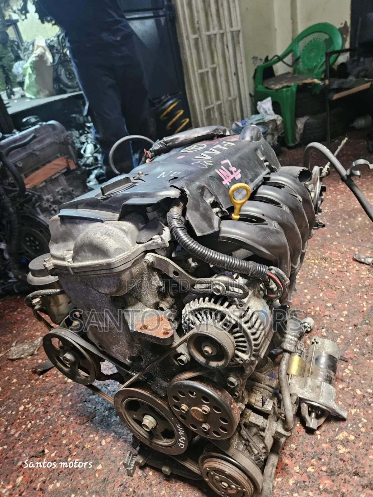 1NZ Probox, NZE, Complete Engine(cable)