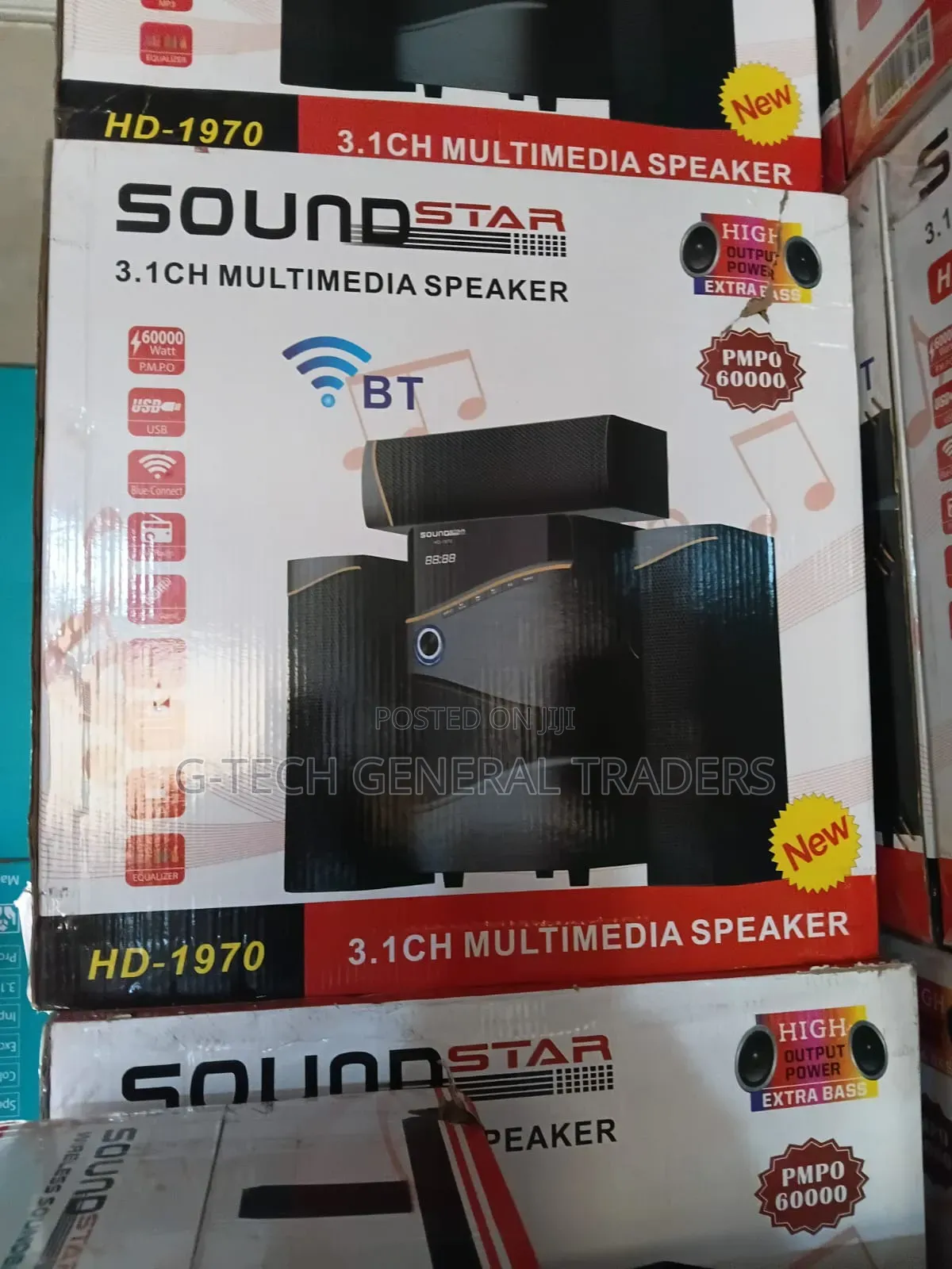 Soundstar 3.1ch Speaker Sound System 60000w