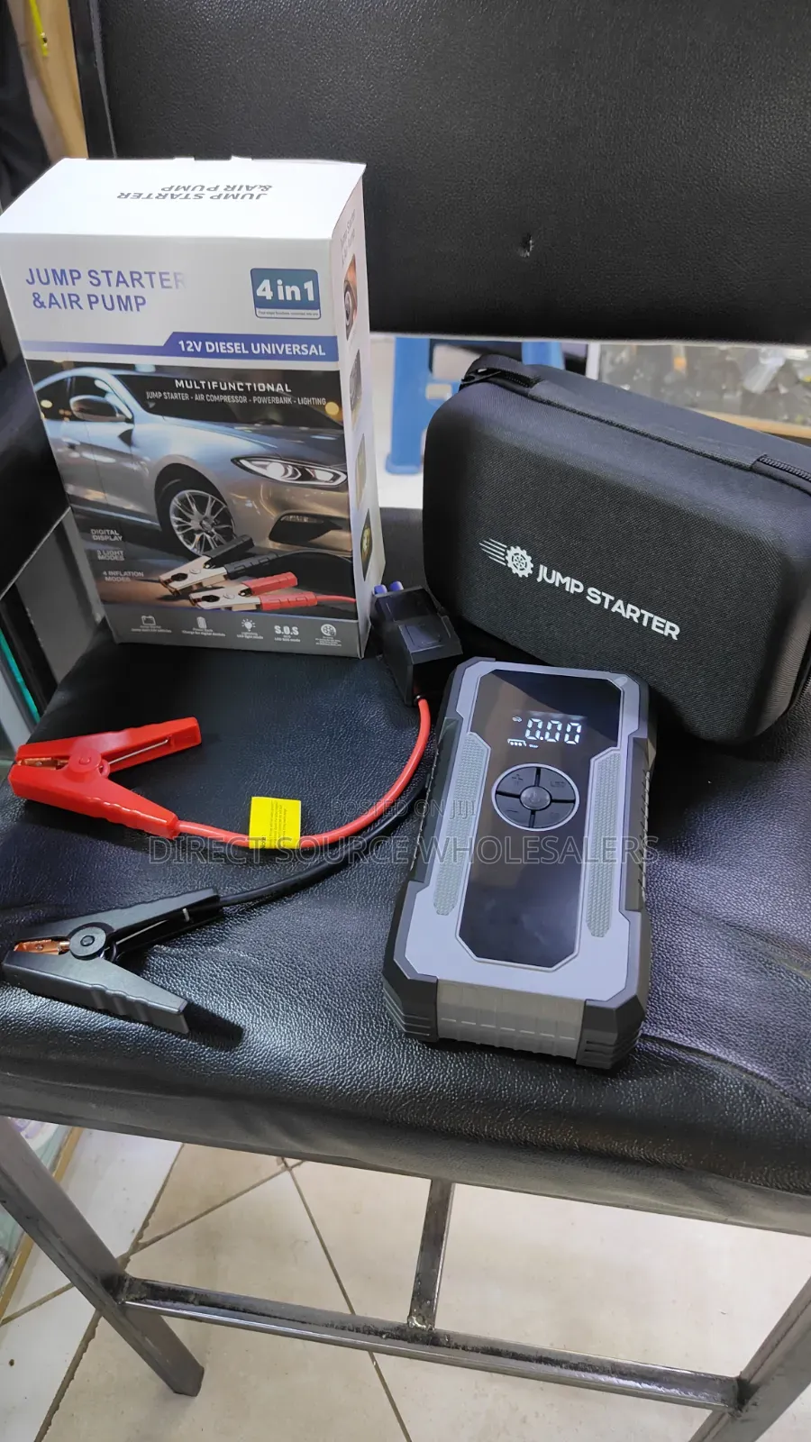Heavy Duty Car Jump Starter 12V – Portable Emergency Power Bank