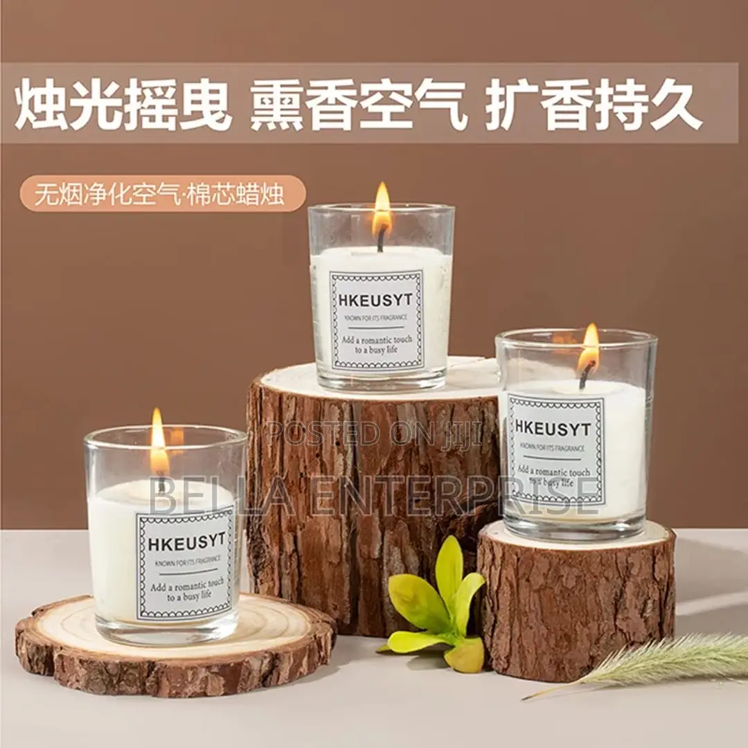 Soy Wax Scented Candles Scents: