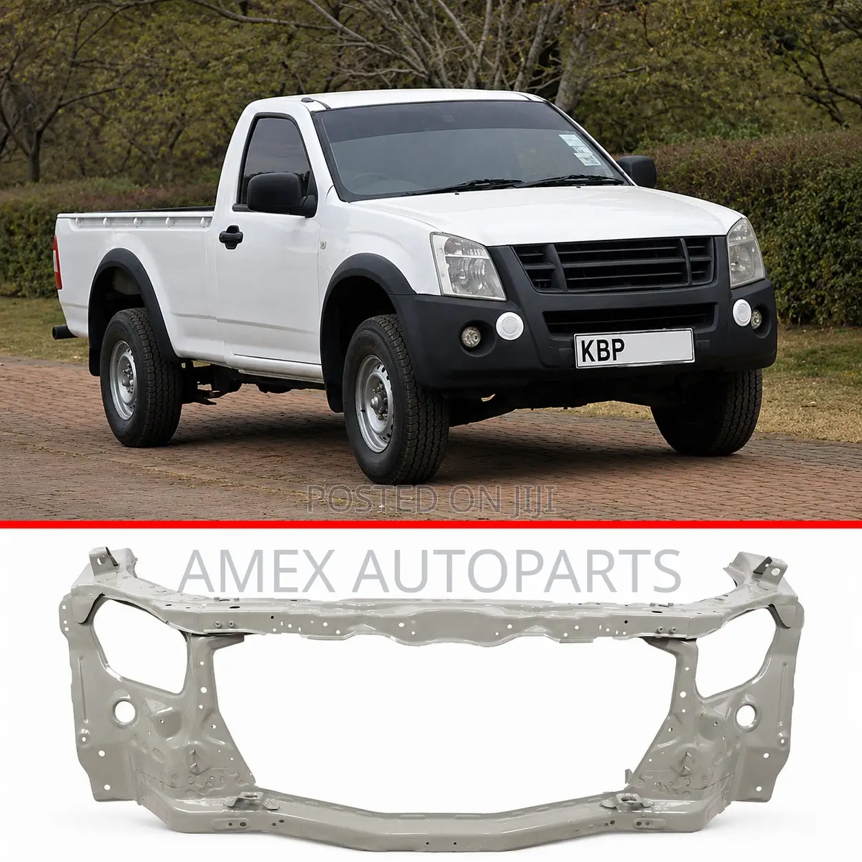 Radiator Support Panel Isuzu DMax 2012 Model