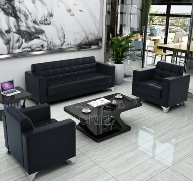 Office Sofa : 5-Seater Office Sofa Set