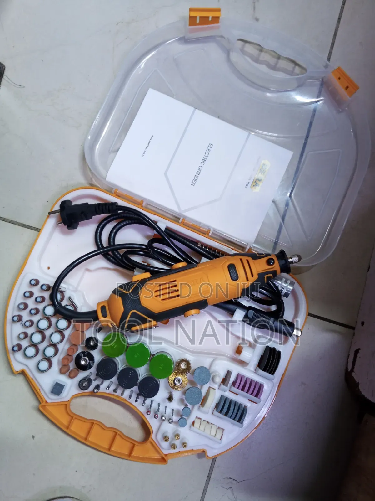 Electric Mini Grinder Tool Kit
