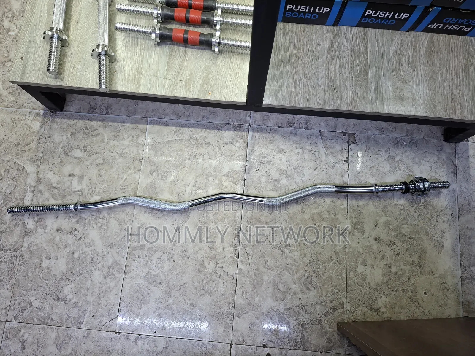 1.2 Meter Standard Curl Bar