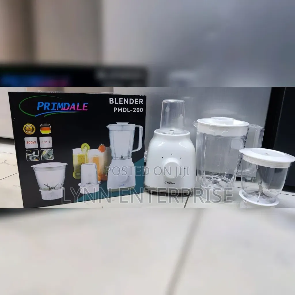 Primdale 3in1 Blender, Grinder Chopper PMDL 200