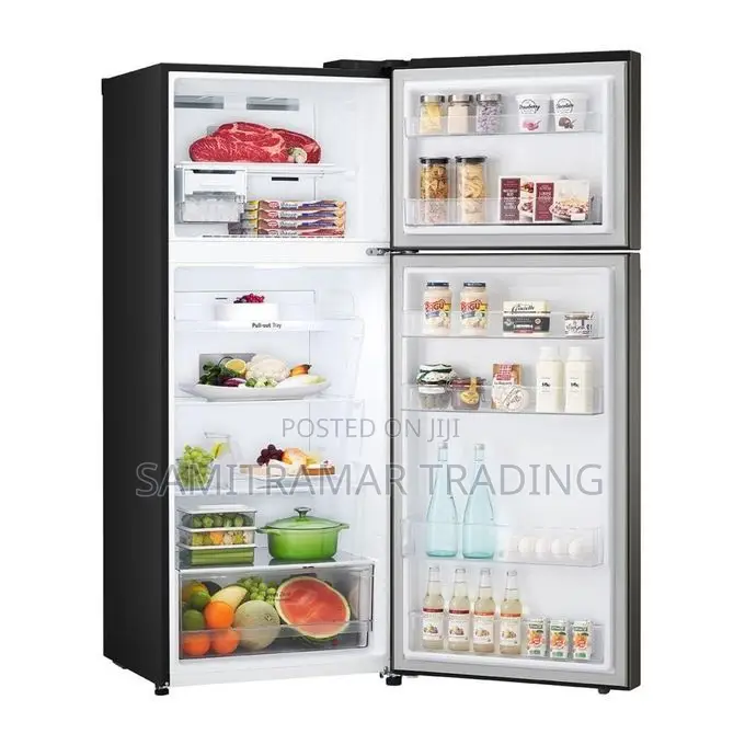 Gn-B312pxgb LG 315-Liters 2-Doors Fridge With Top Mount Freezer