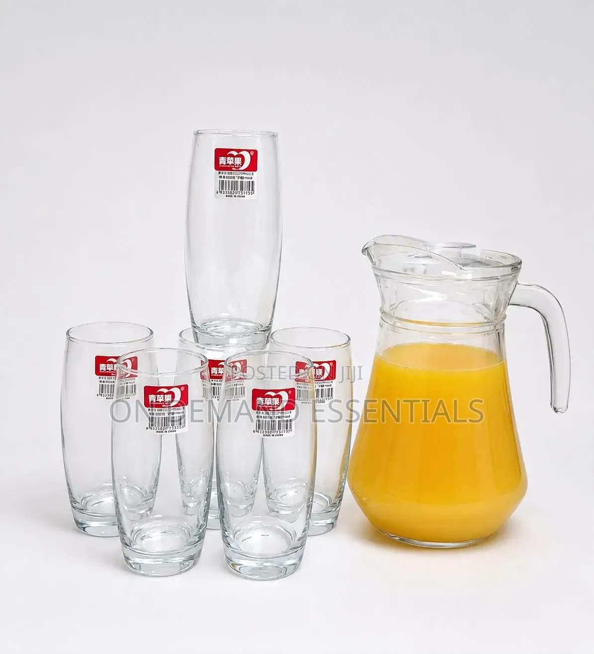 Classic Water Jug Set(6glasses+jug)