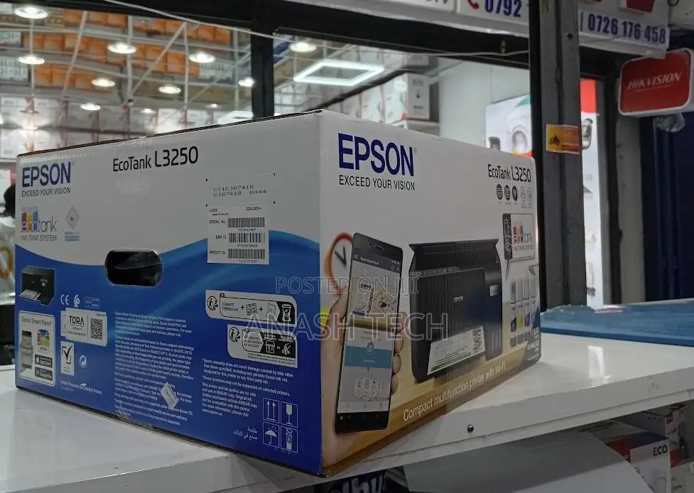Epson L3250 Ink Tank Printer – Wi-Fi Print, Scan & Copy