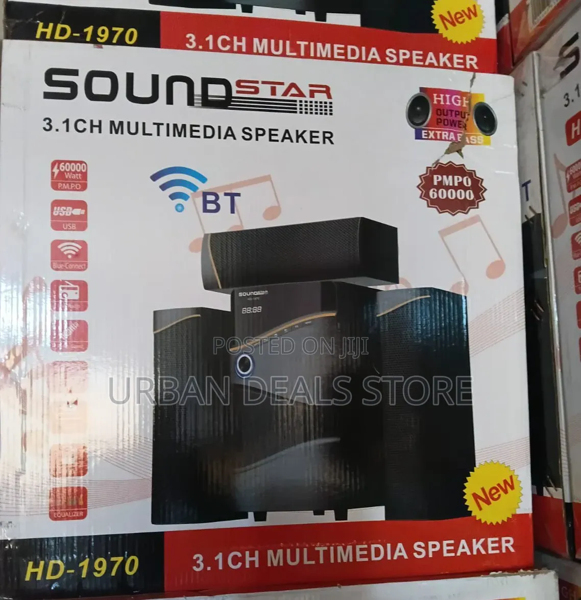 Soundstar 3.1ch Multimedia Speaker System