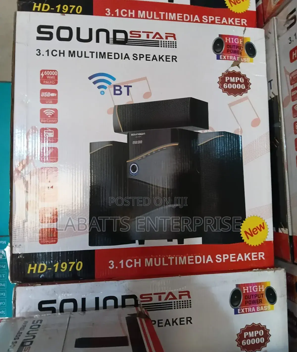 Soundstar 3.1ch Multimedia Speaker System