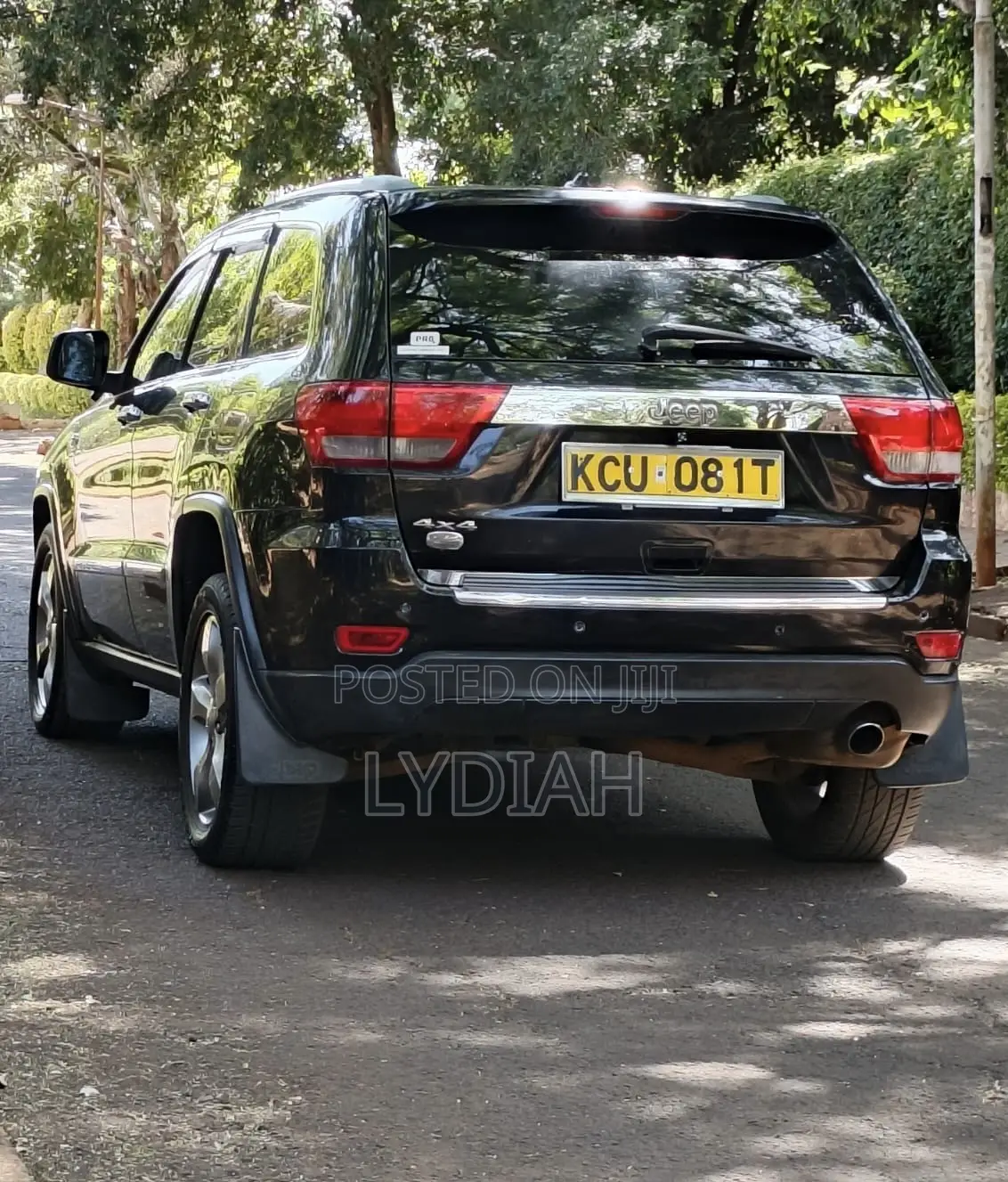 Jeep Grand Cherokee 2012 Black