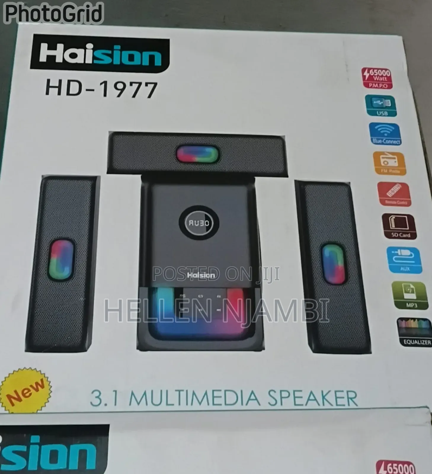 Haision Multimedia Speaker System 3.1 Ch 65000 W Hd- 1972