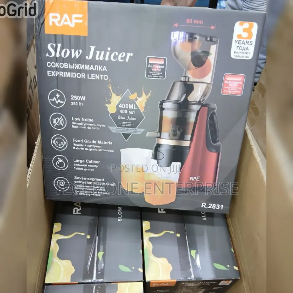 Raf Slow Juicer With 250 Watts ,,