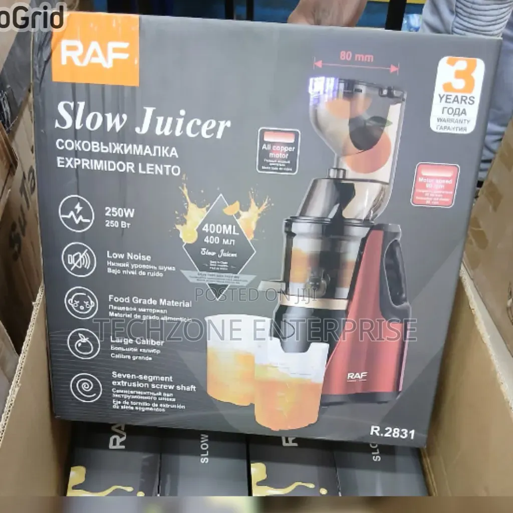 Raf Slow Juicer With 250 Watts ,,