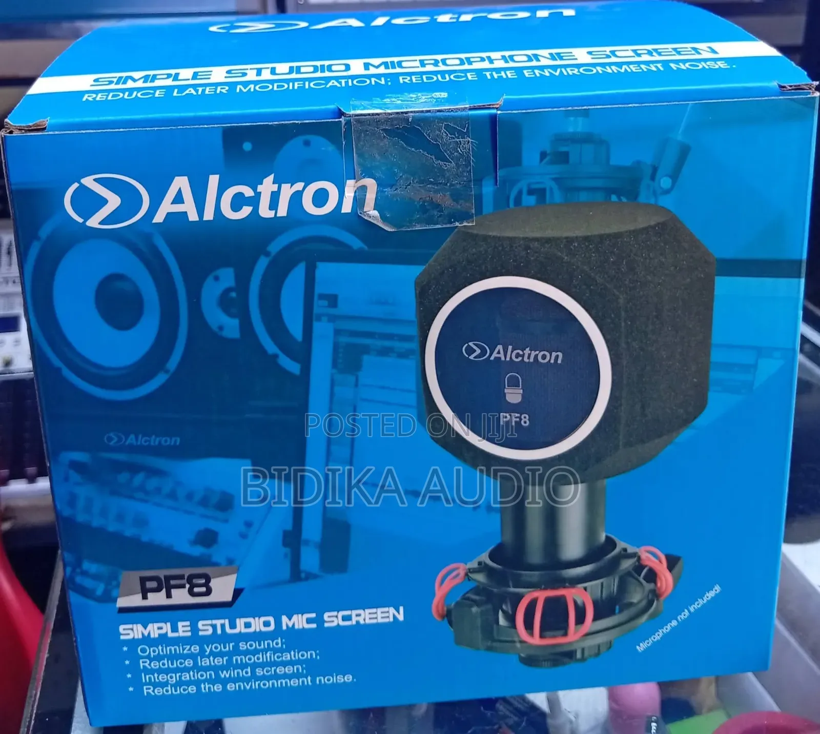 Alctron PF8 Portable Studio Microphone Isolation Shield & Pop Filter