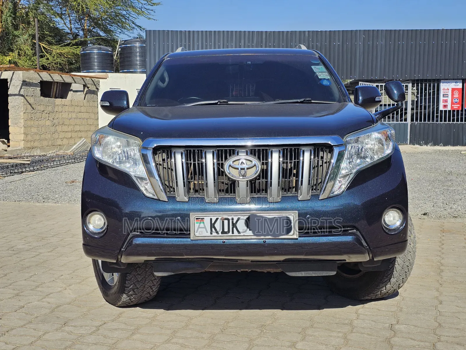 Toyota Land Cruiser Prado 2015 Blue