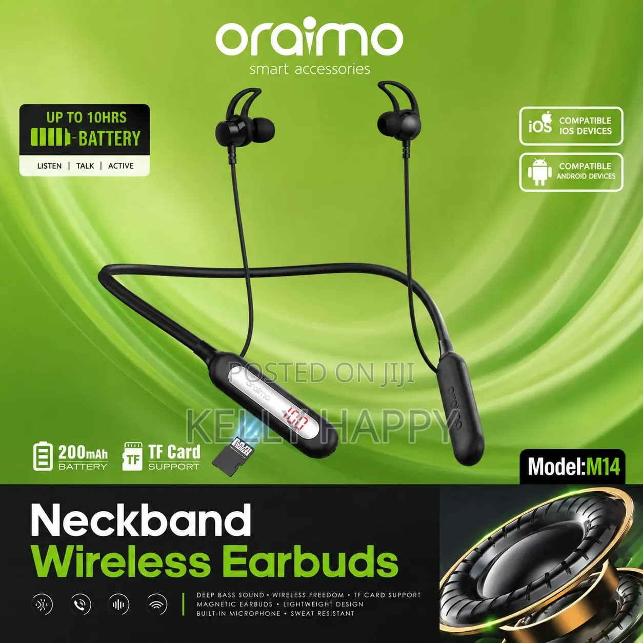 Neckband  Wireless Earbuds