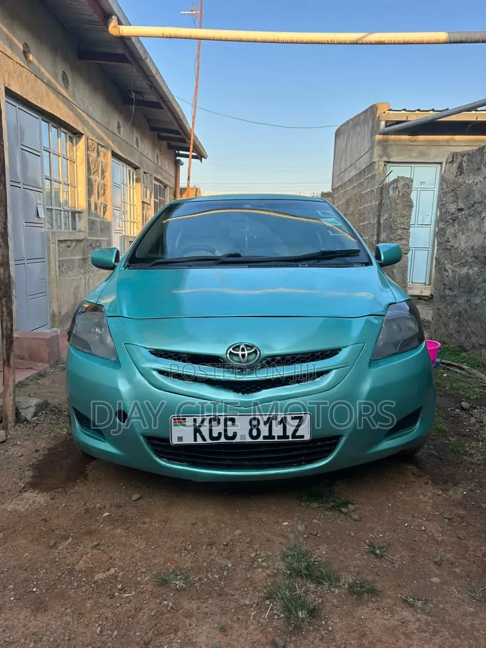 Toyota Belta 2008 Blue